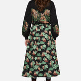Haus Of Raccoon Print Skirt