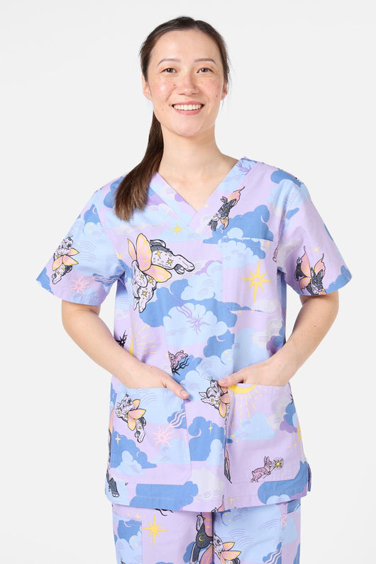Goodnight Bunny Scrub Set