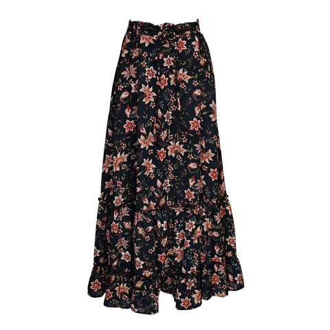Liberty Flower Maxi-Skirt