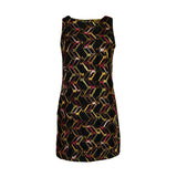Penelope Mini Dress in Berry Boucle