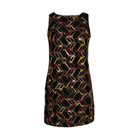 Penelope Mini Dress in Berry Boucle