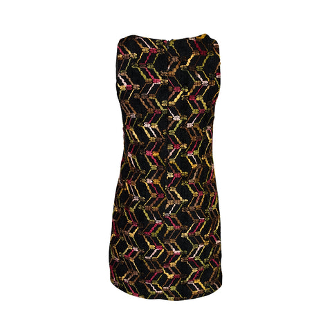 Penelope Mini Dress in Berry Boucle