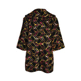 Penelope Swing Coat in Berry Boucle