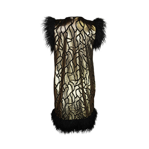 Zenobia Faux Fur Trim Vest