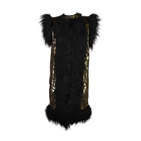 Zenobia Faux Fur Trim Vest