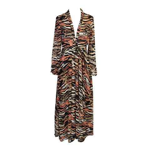 Triana Tiger Minaret Dress