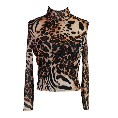 Lucy Long Sleeve Top in Jaguar