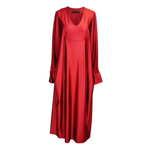 Gracie Caftan in Carnelian Slink