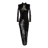Catroux dress in Darkest Night