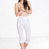 Breathable Waistline Capri Pant Liner | Power Mesh Fabric | Firm to Extra Firm Support | Style 6269