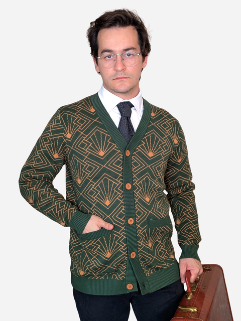 Unisex Deco Cardigan