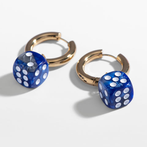 Dice Drop Earrings
