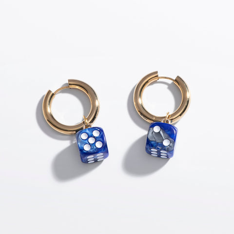 Dice Drop Earrings