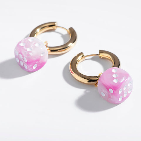 Dice Drop Earrings