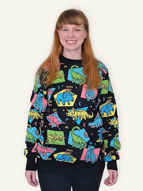 Unisex Dino Party Sweater
