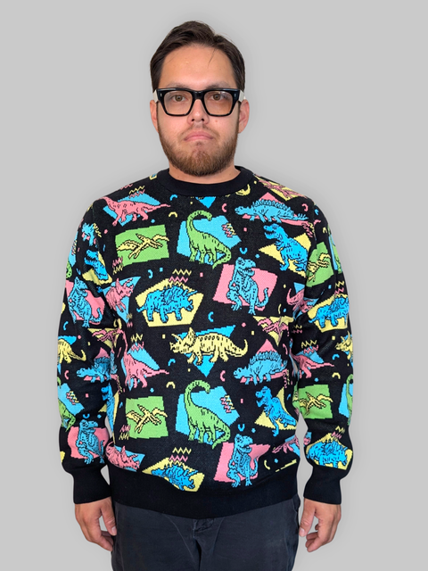 Unisex Dino Party Sweater