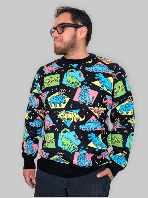 Unisex Dino Party Sweater
