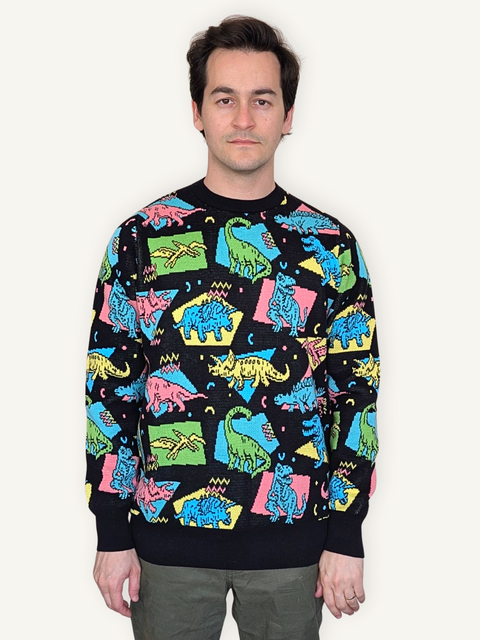 Unisex Dino Party Sweater