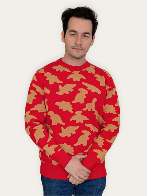 Unisex Dinosaur Nugget Sweater