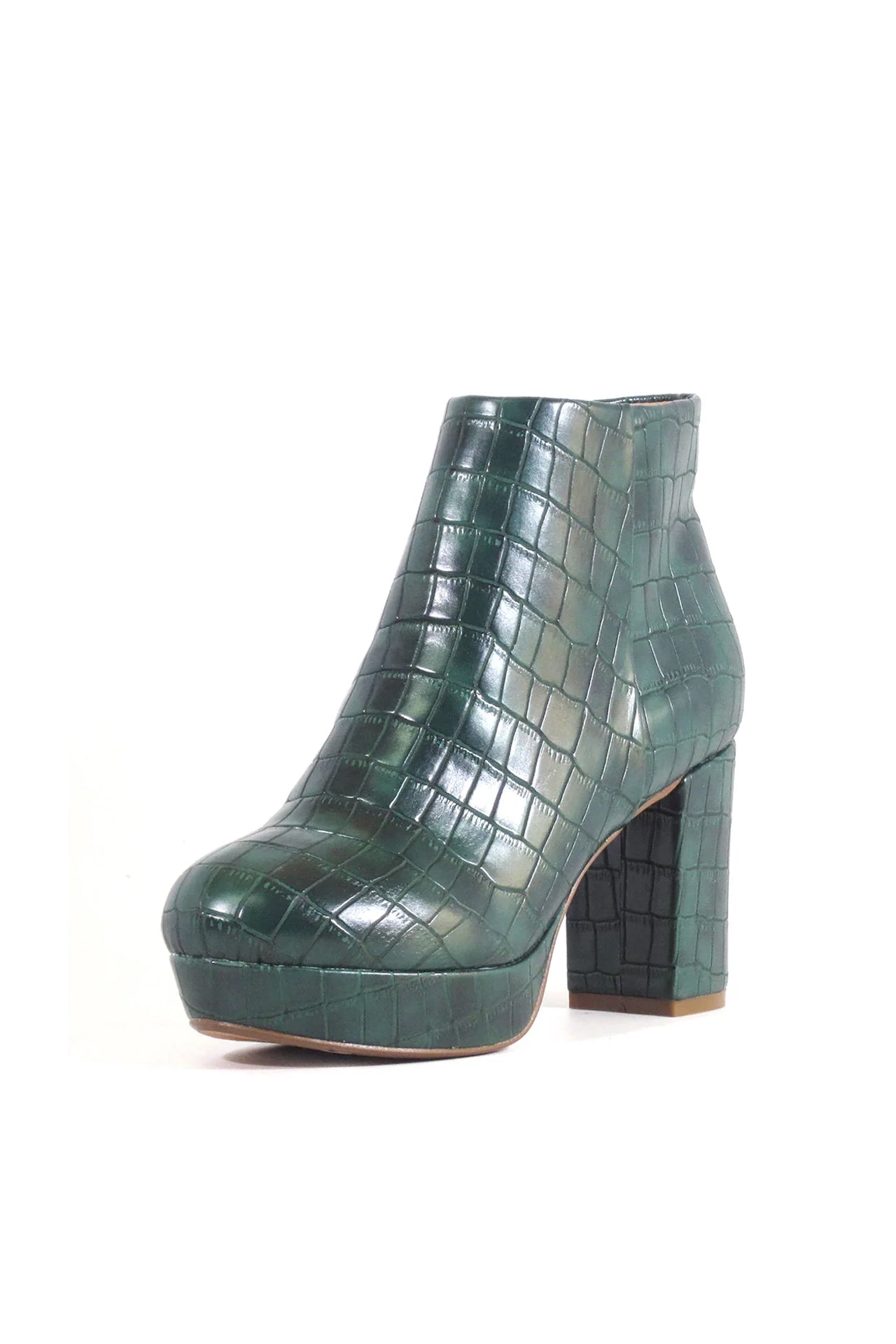 Disco Platform Booties