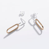 Duality Open Link Earrings