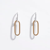 Duality Open Link Earrings
