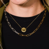 Duality Paperclip Chain Necklace