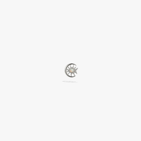 Cosmic Moon Eye Stud