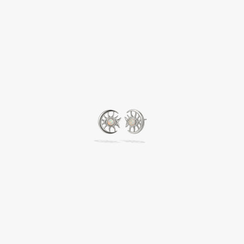 Cosmic Moon Eye Stud