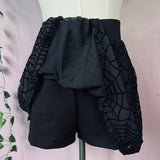 The Morbid Mini Skort - WEBS - Sheer Skirt with Built In Shorts