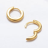 Margot Huggie Hoop Earrings Sterling Silver