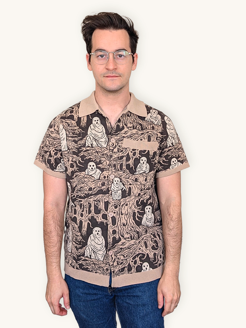 Unisex Eldritch Horror Button Up