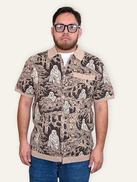 Unisex Eldritch Horror Button Up
