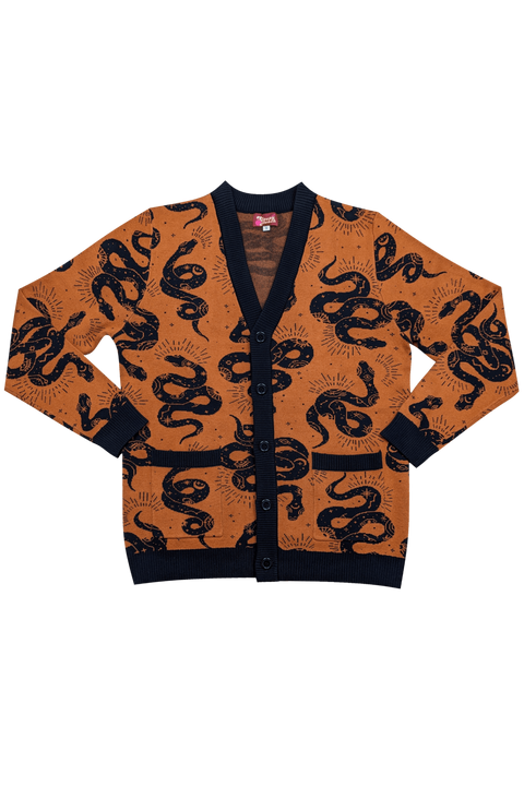 Esoteric Snake Cardigan 100% Cotton