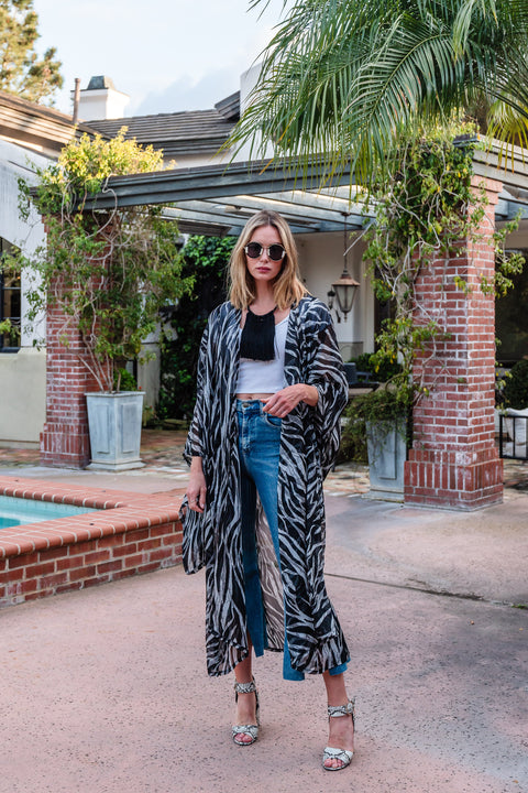 Etosha Noir Kimono