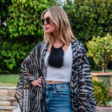 Etosha Noir Kimono