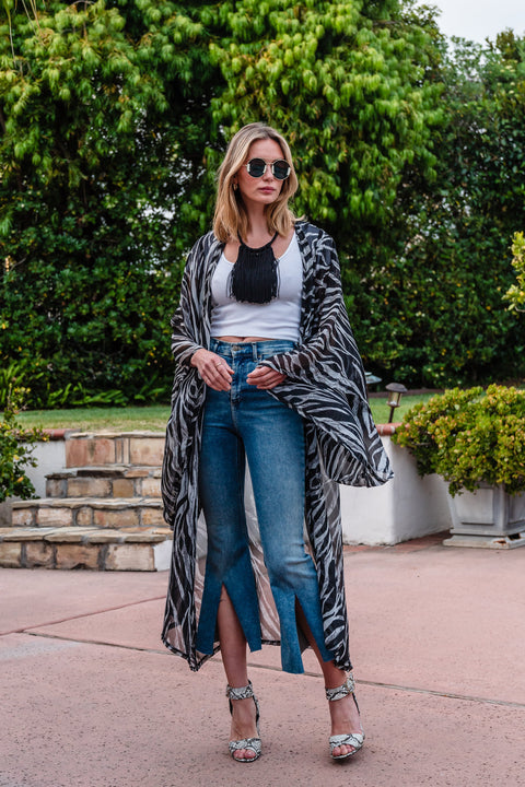 Etosha Noir Kimono