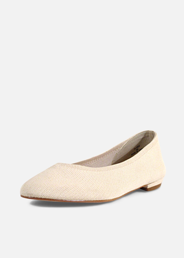 Flyer Knit Fabric Flats