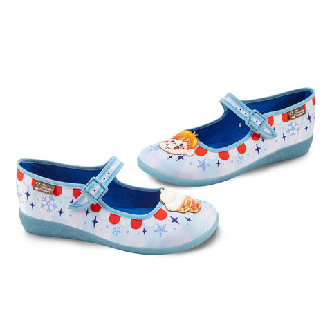 Frost Swirl Women's Mary Jane Flat