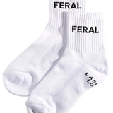 Feral Quarter Crew Socks