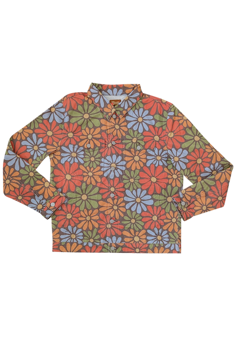Flower Power Denim Jacket