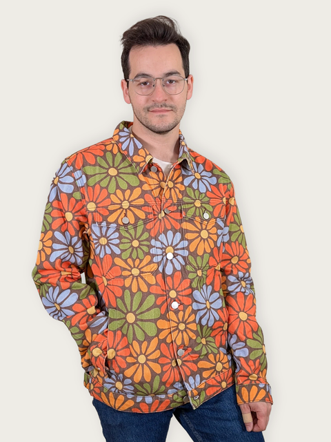 Flower Power Denim Jacket