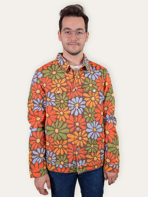 Flower Power Denim Jacket
