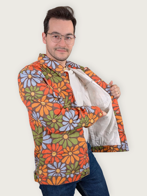 Flower Power Denim Jacket