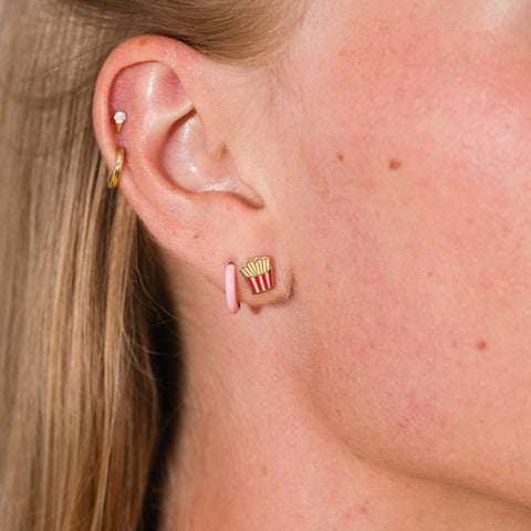 French Fries Stud Earrings