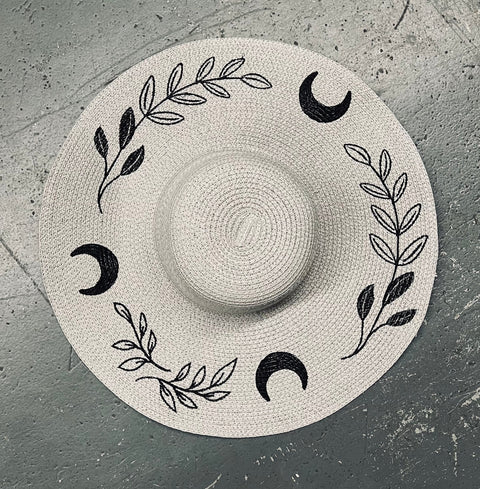 Floppy Sun Hat - XL Brim - Grey Fern Moon
