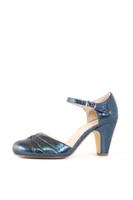 Goldie Metallic Ballroom Heels