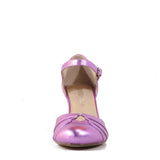 Goldie Metallic Ballroom Heels