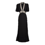 Gigi Dress in Nero Notte