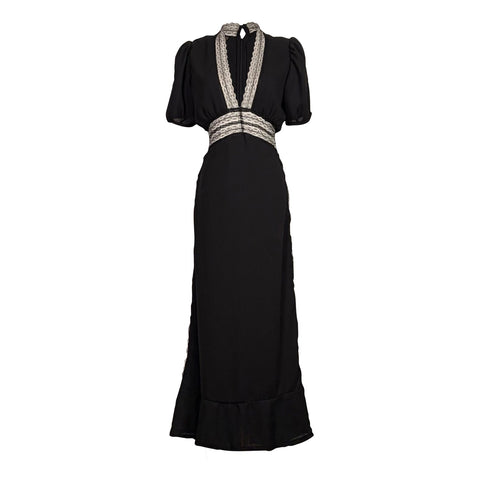 Gigi Dress in Nero Notte